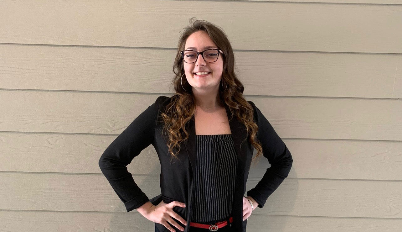 Staff member Faith Perry