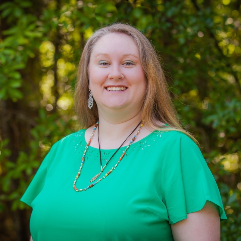 Staff member Leigh Ann Farmer