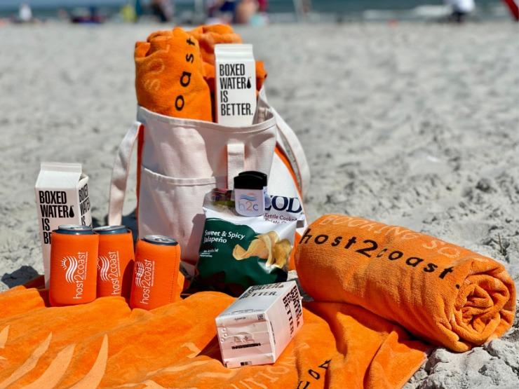 host2coast welcome bad and special amenities